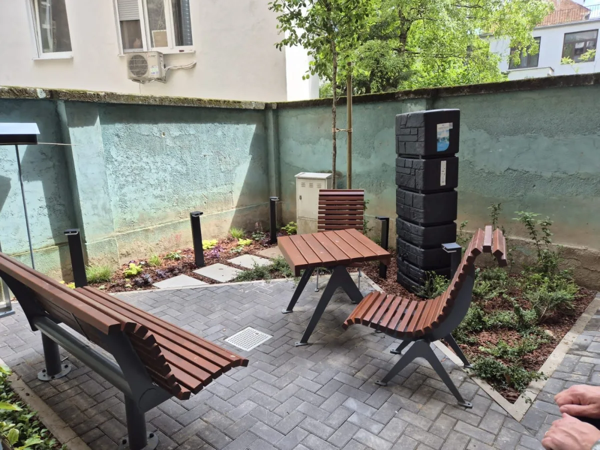 Uređeno zeleno dvorište, Ulica Đure Crnatka 24, Zagreb